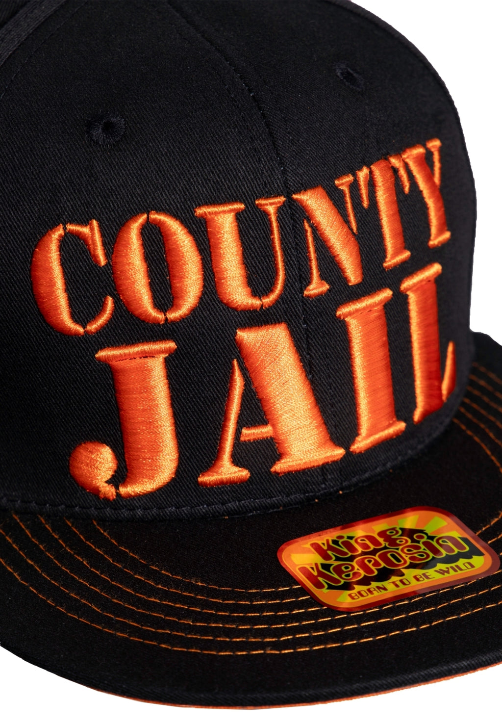 King Kerosin Flat Brim Cap «County Jail»-MoFa-Lounge-Kuenzelsau-Hohenlohe-Baden-Wuerttemberg 5
