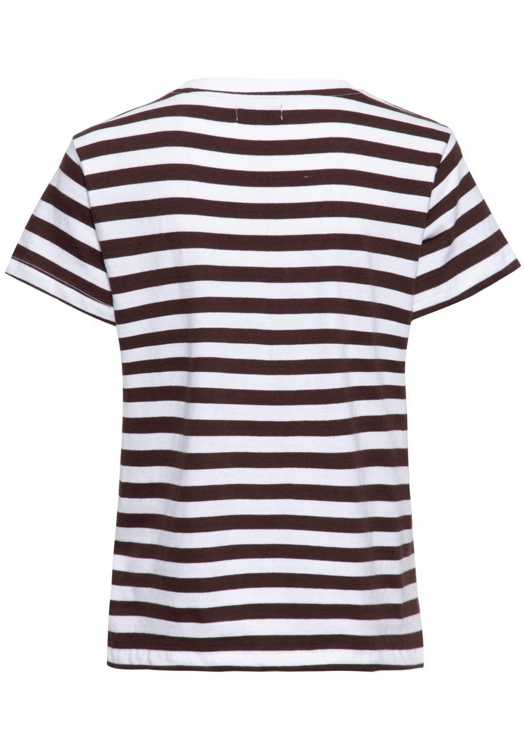 Queen King DAMEN STRIPED BASIC T-SHIRT SPEED QUEENS braun-MoFa-Lounge-Kuenzelsau-Hohenlohe-Baden-Wuerttemberg 1