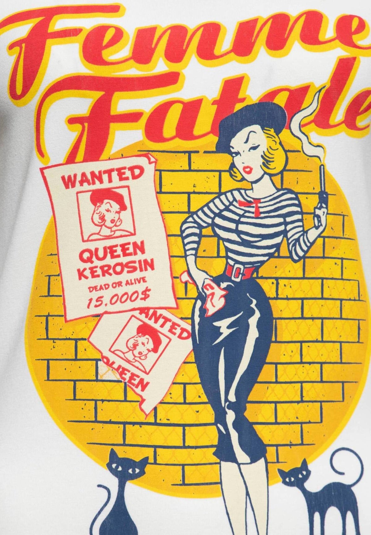 Queen King Damen Basic T-Shirt Femme Fatale MoFa-Lounge-Kuenzelsau-Hohenlohe-Baden-Wuerttemberg 3