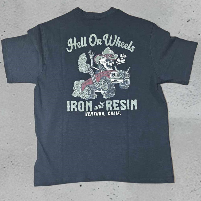 Iron & Resin TShirt Hells on Wheels MoFa Lounge Künzelsau Hohenlohe Baden Württemberg 1