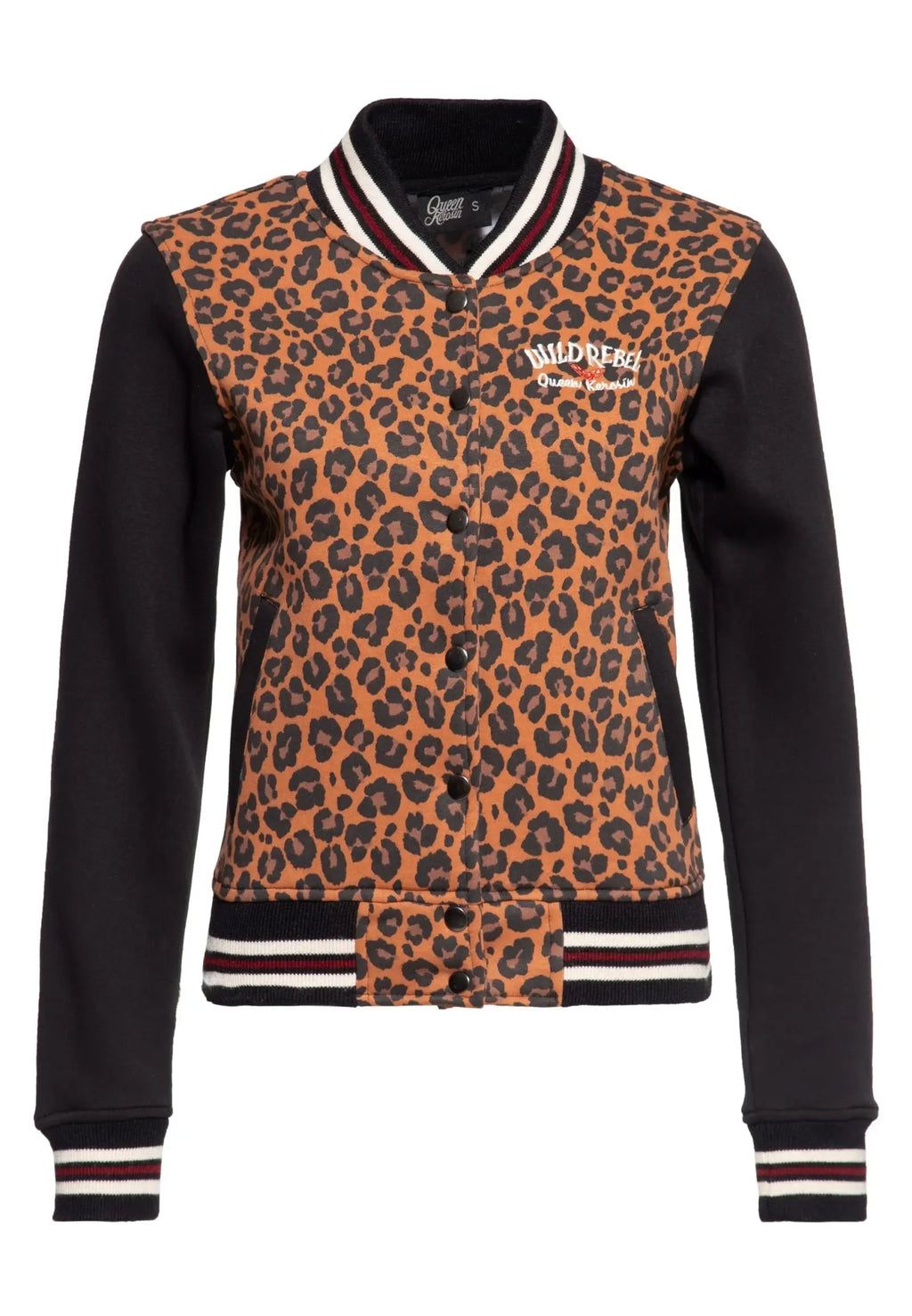 Queen King Collegejacke Wild Rebel black MoFa-Lounge-Kuenzelsau-Hohenlohe-Baden-Wuerttemberg 2