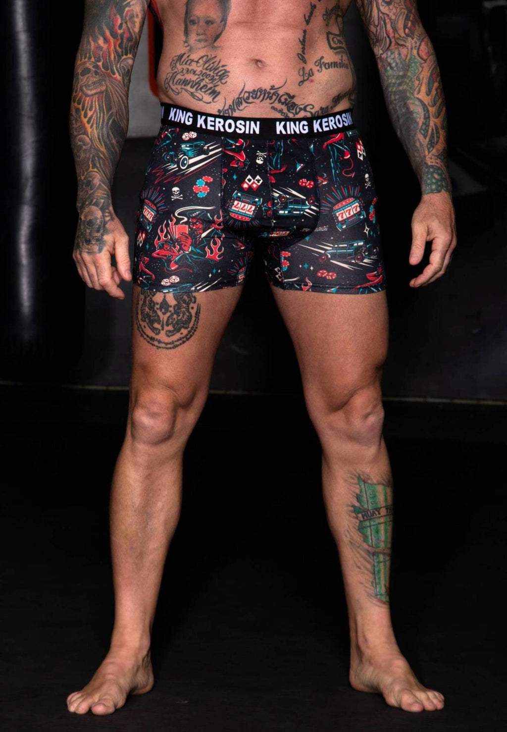 King Kerosin Herren Boxershorts Rockabilly Devil MoFa Lounge Künzelsau Hohenlohe Baden Württemberg 2