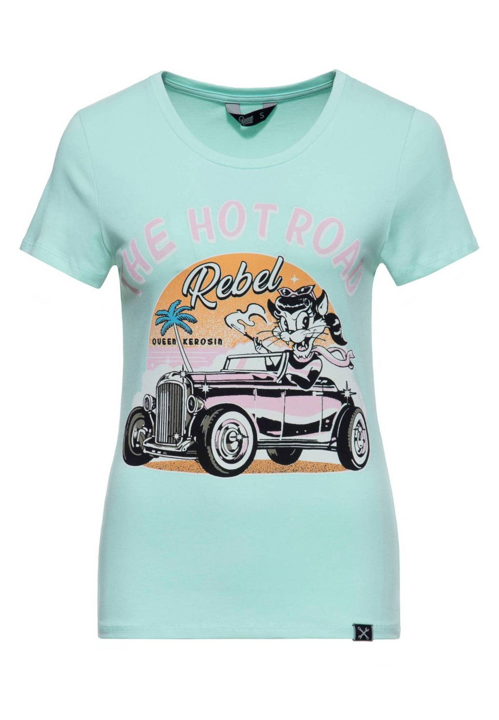 Queen Kerosin Damen T-Shirt The Hot Road Rebel MoFa Lounge Künzelsau Hohenlohe Baden Württemberg
