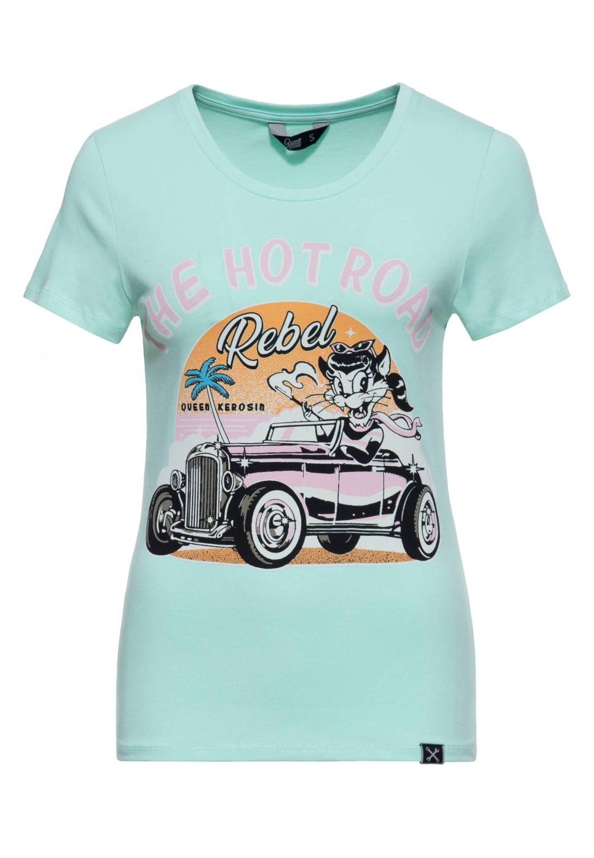 Queen Kerosin Damen T-Shirt The Hot Road Rebel MoFa Lounge Künzelsau Hohenlohe Baden Württemberg
