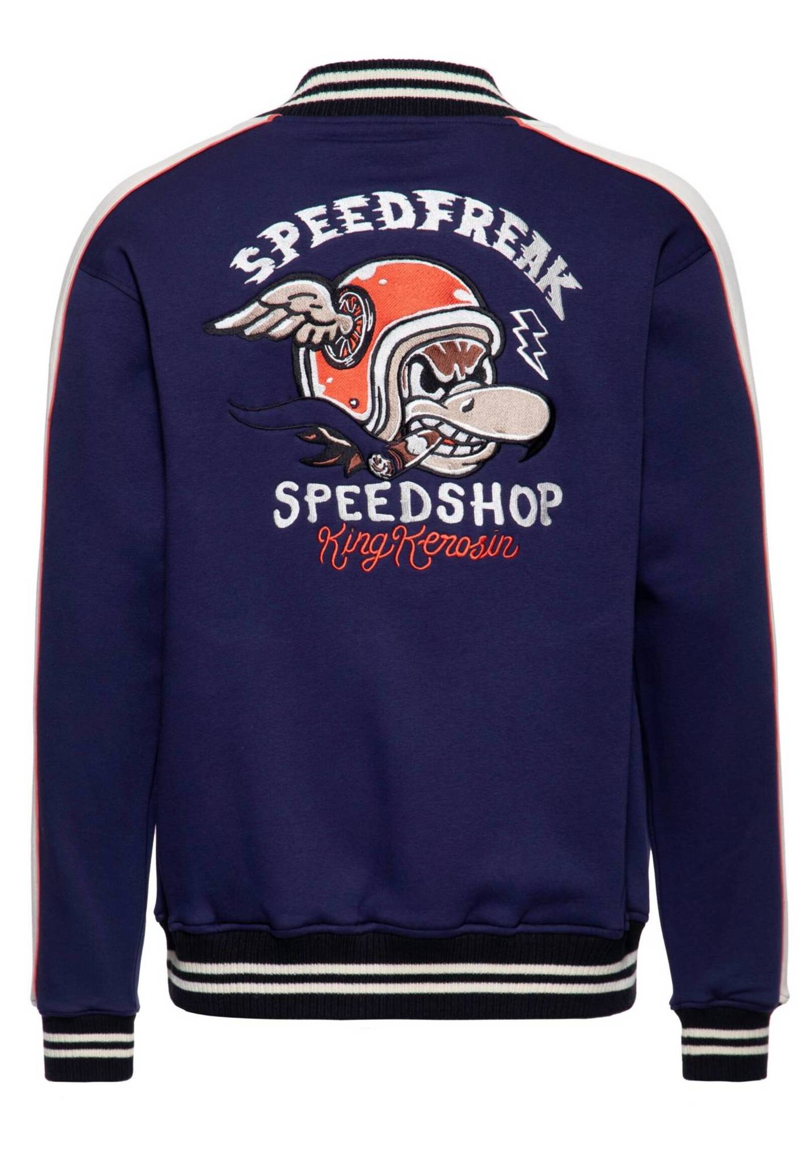 King Kerosin Herren College Jacket with piping Speedfreak MoFa Lounge Künzelsau Hohenlohe Baden Württemberg 1