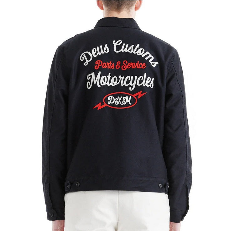 Deus ex machina Stepper Jacket Black MoFa Lounge Künzelsau Hohenlohe Baden Württemberg 1