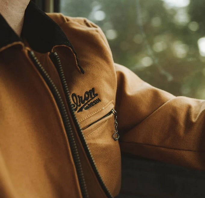 Iron and Resin Service Jacket Cognac MoFa lounge Künzelsau Hohenlohe Baden Württemberg 4