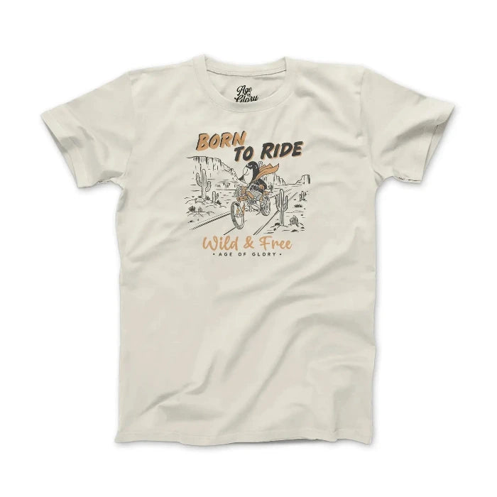 Age of Glory Born To Ride Tee Ecru MoFa Lounge Künzelsau Hohenlohe Baden Württemberg