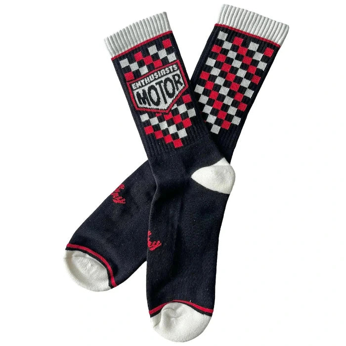 Age of Glory Enthusiasts Socks Black Red Off-White MoFa Lounge Künzelsau Hohenlohe Baden Württemberg