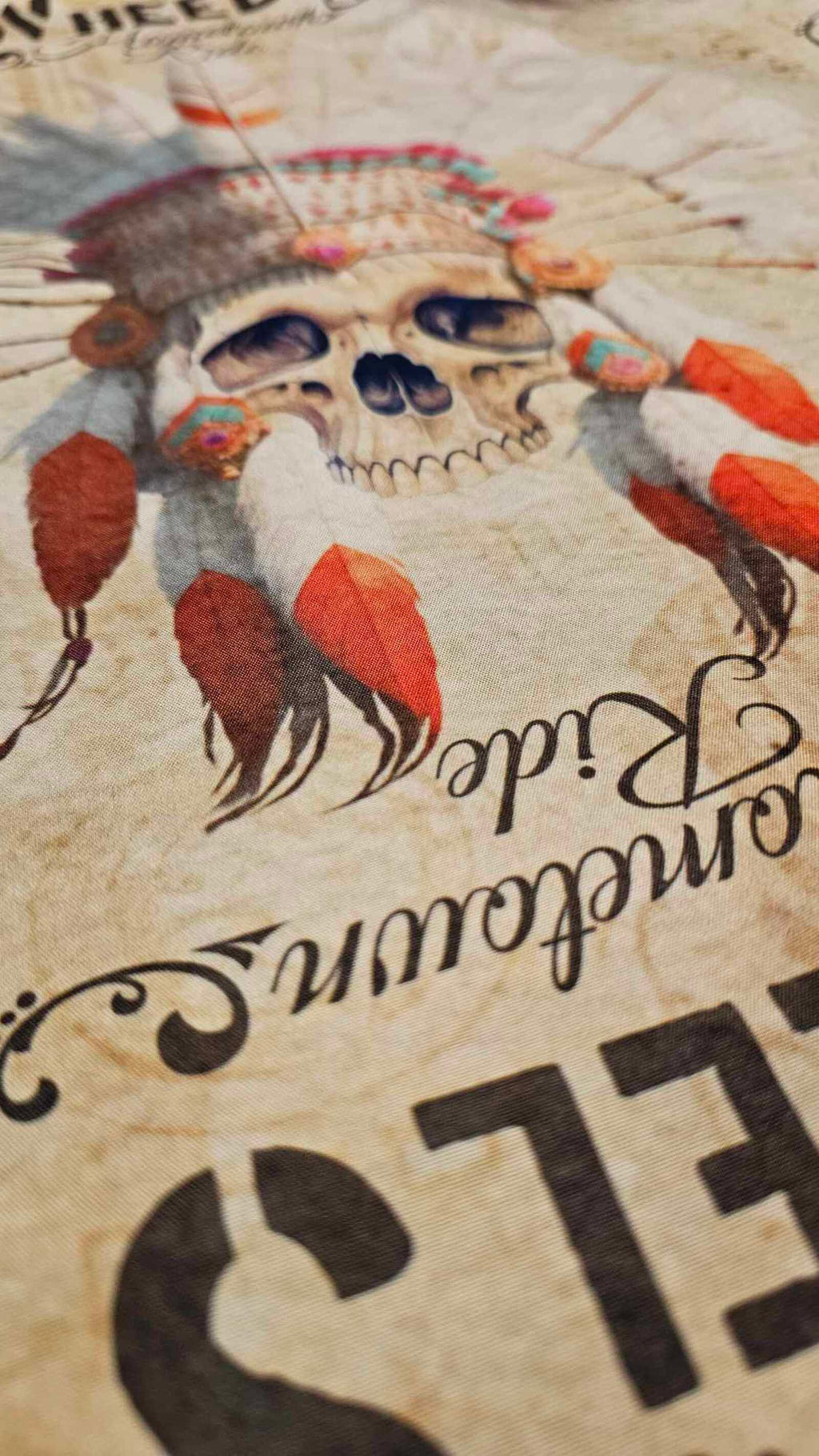 Motor Wheels Clothing Bandana Indian Skull MoFa Lounge Künzelsau Hohenlohe Baden Württmberg 1