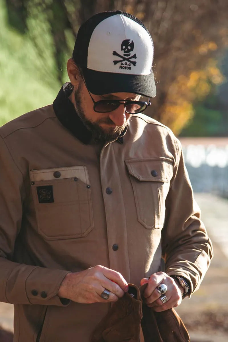 Age of Glory Marauder Trucker Cap Off-white Black MoFa Lounge Künzelsau Hohenlohe Baden Württemberg 1