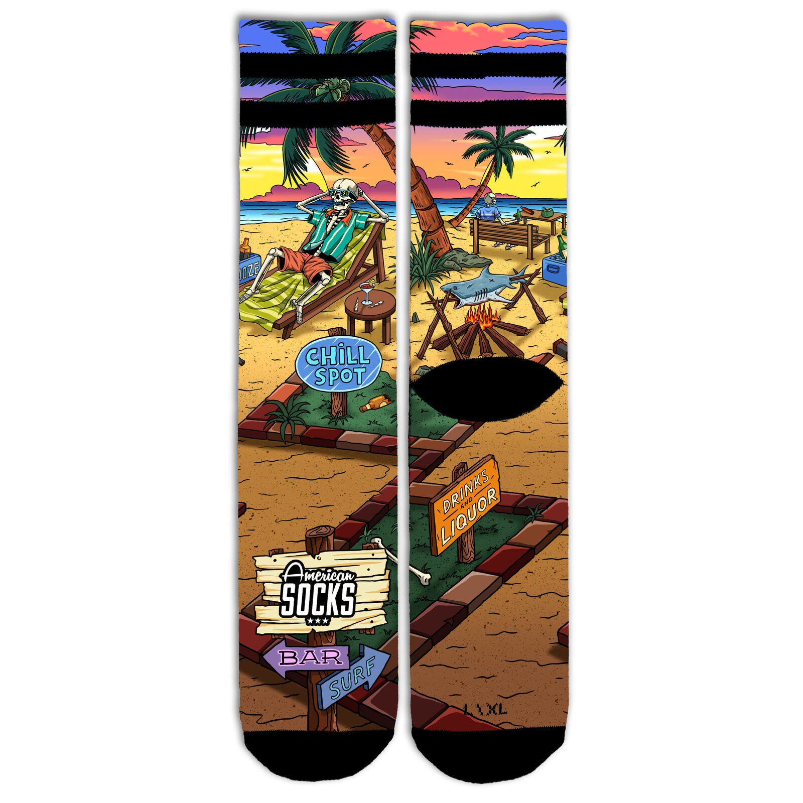 American Socks Chiller – Mid High MoFa Lounge Künzelsau Hohenlohe Baden Württemberg 5