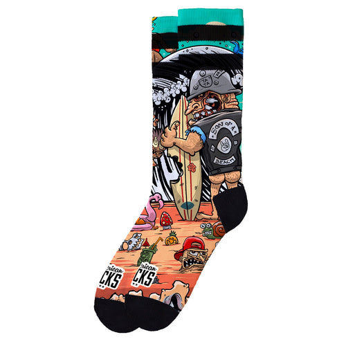American Socks Son of a beach – Mid High MoFa Lounge Künzelsau Hohenlohe Baden Württemberg 2