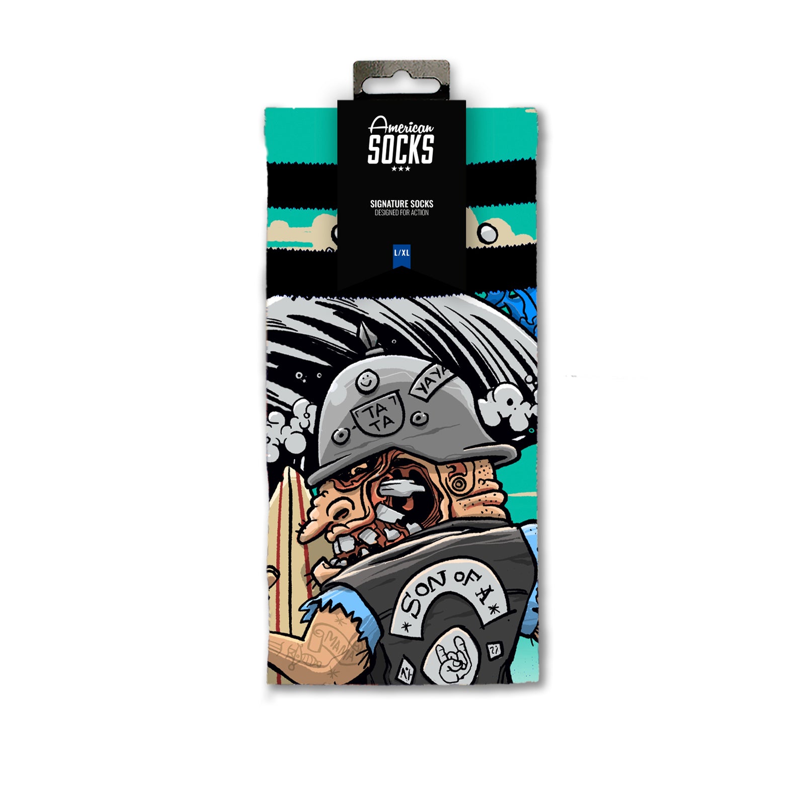 American Socks Son of a beach – Mid High MoFa Lounge Künzelsau Hohenlohe Baden Württemberg 3