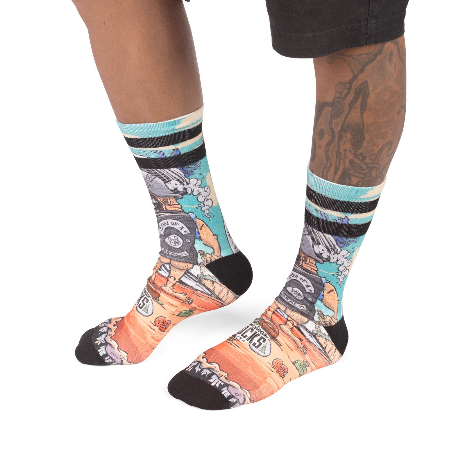American Socks Son of a beach – Mid High MoFa Lounge Künzelsau Hohenlohe Baden Württemberg