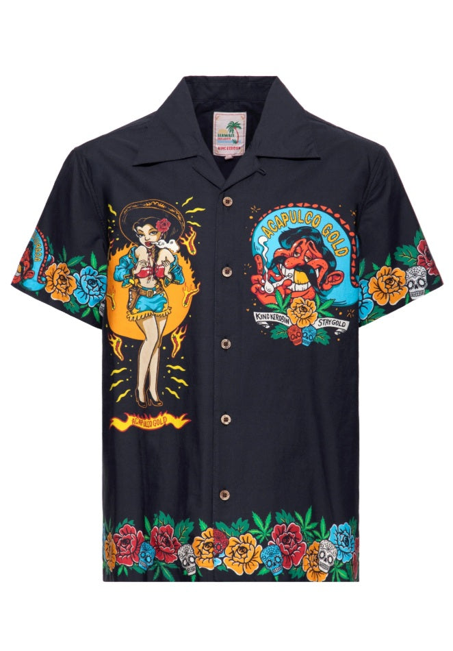 King Kerosin Hawaii Hemd «Acapulco Gold»
