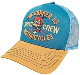 Rokker Trucker Cap Speed Crew blau MoFa Lounge Künzelsau Hohenlohe Baden Württemberg (1)