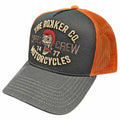 Rokker Trucker Cap Speed Crew schwarz orange MoFa Lounge Künzelsau Hohenlohe Baden Württemberg (3)
