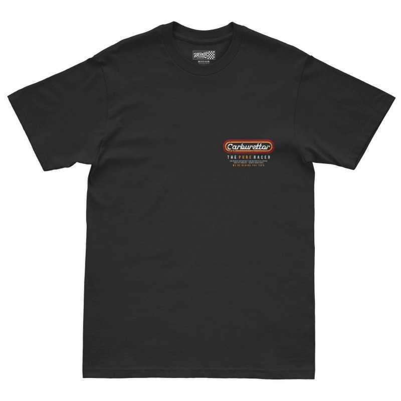 PURERACER CARBURETTOR BLACK T-SHIRT_MoFa Lounge Künzelsau Hohenlohe Baden Württemberg 1