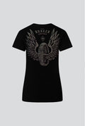 Rokker Flying Wheel Lady T-Shirt MoFa Lounge Künzelsau Hohenlohe Baden Württemberg
