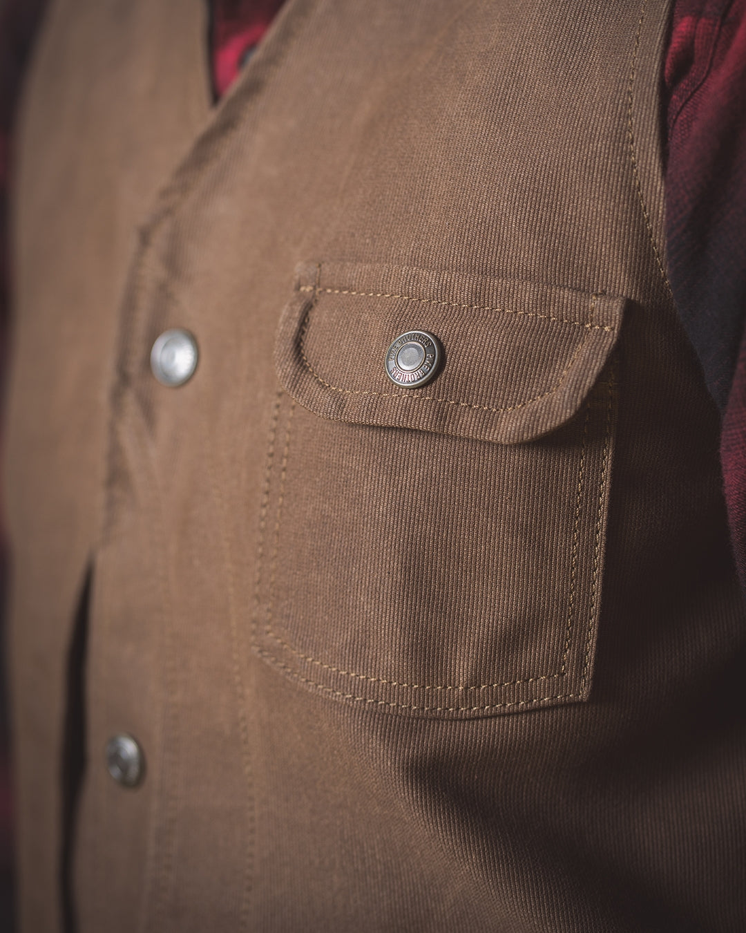 Pike Brothers 1928 Hunting Vest Waxed Sand MoFa Lounge Künzelsau Hohenlohe Baden Württemberg 2