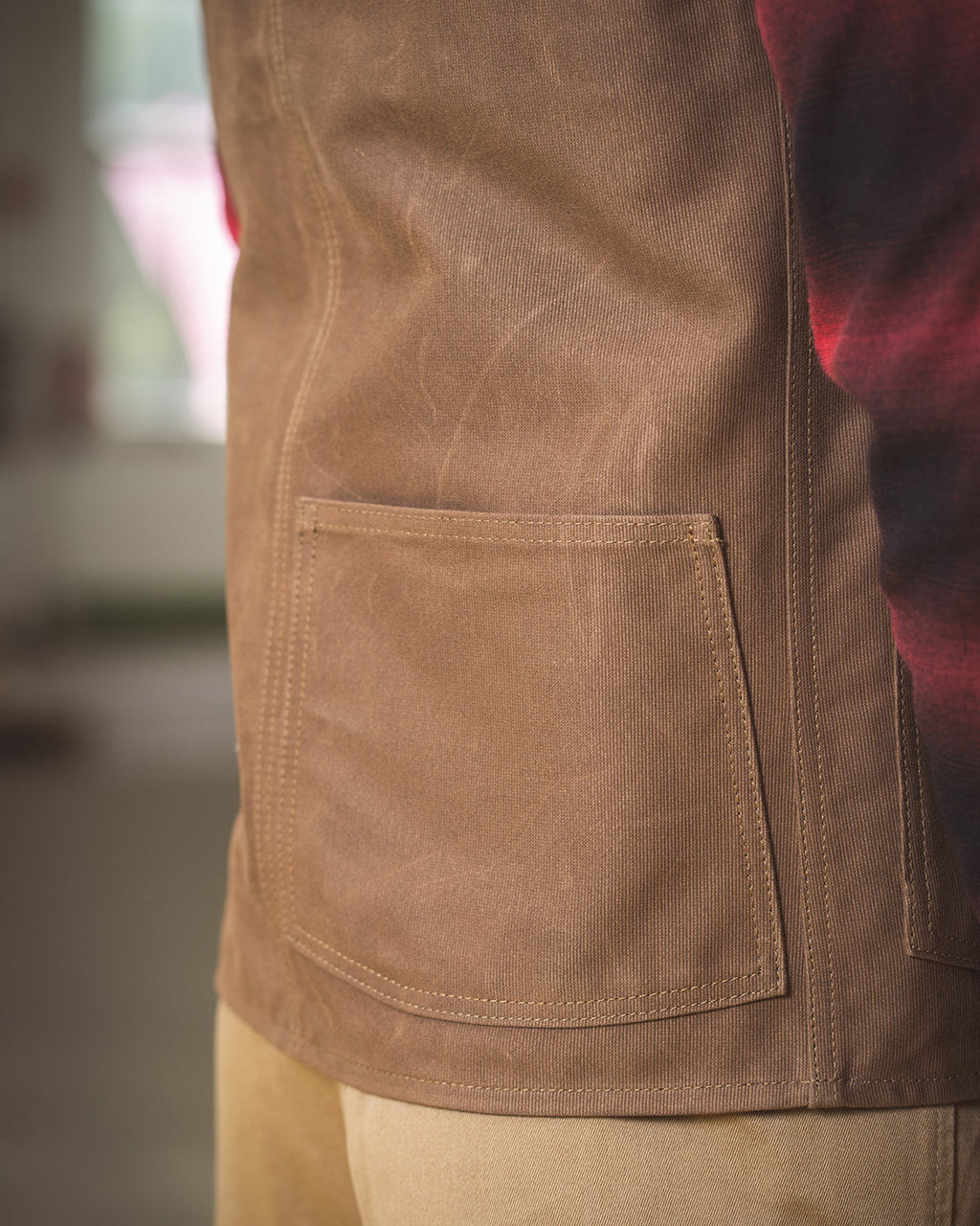 Pike Brothers 1928 Hunting Vest Waxed Sand MoFa Lounge Künzelsau Hohenlohe Baden Württemberg 6