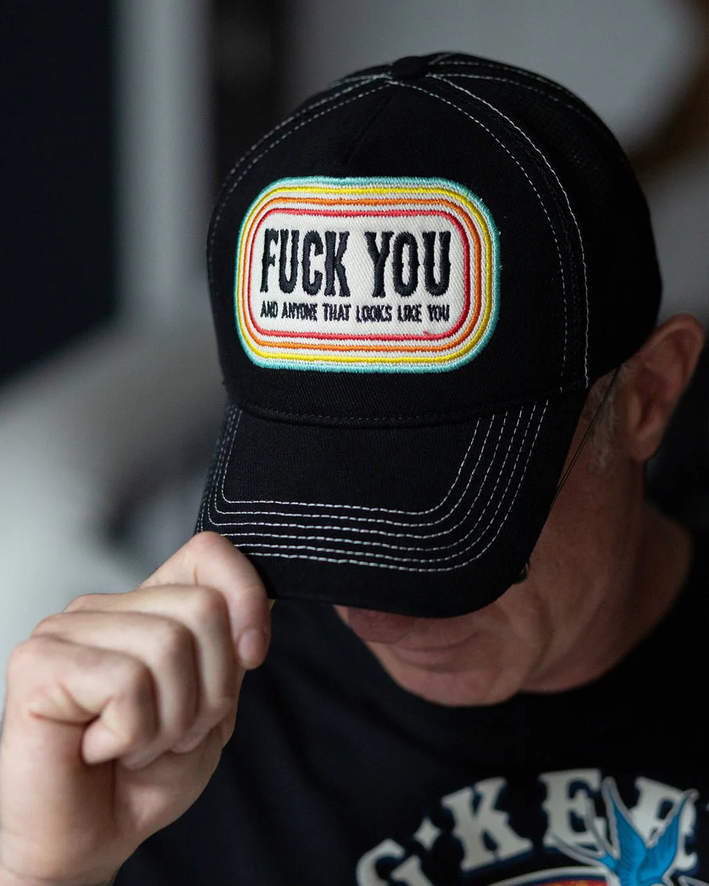 King Kerosin Trucker Cap Fuck You MoFa Lounge Künzelsau Hohenlohe Baden Württemberg