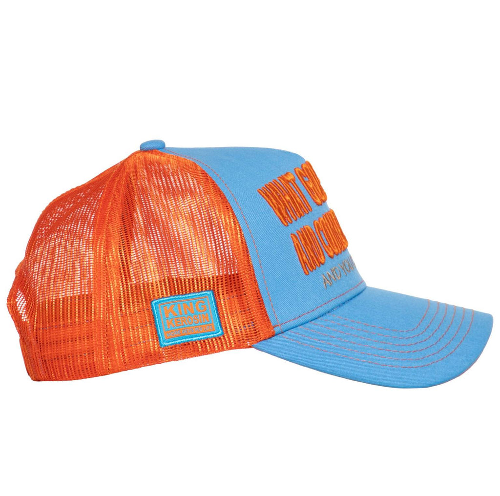 King Kerosin Herren Trucker Cap what goes in hard MoFa Lounge Künzelsau Hohenlohe Baden Württemberg 2