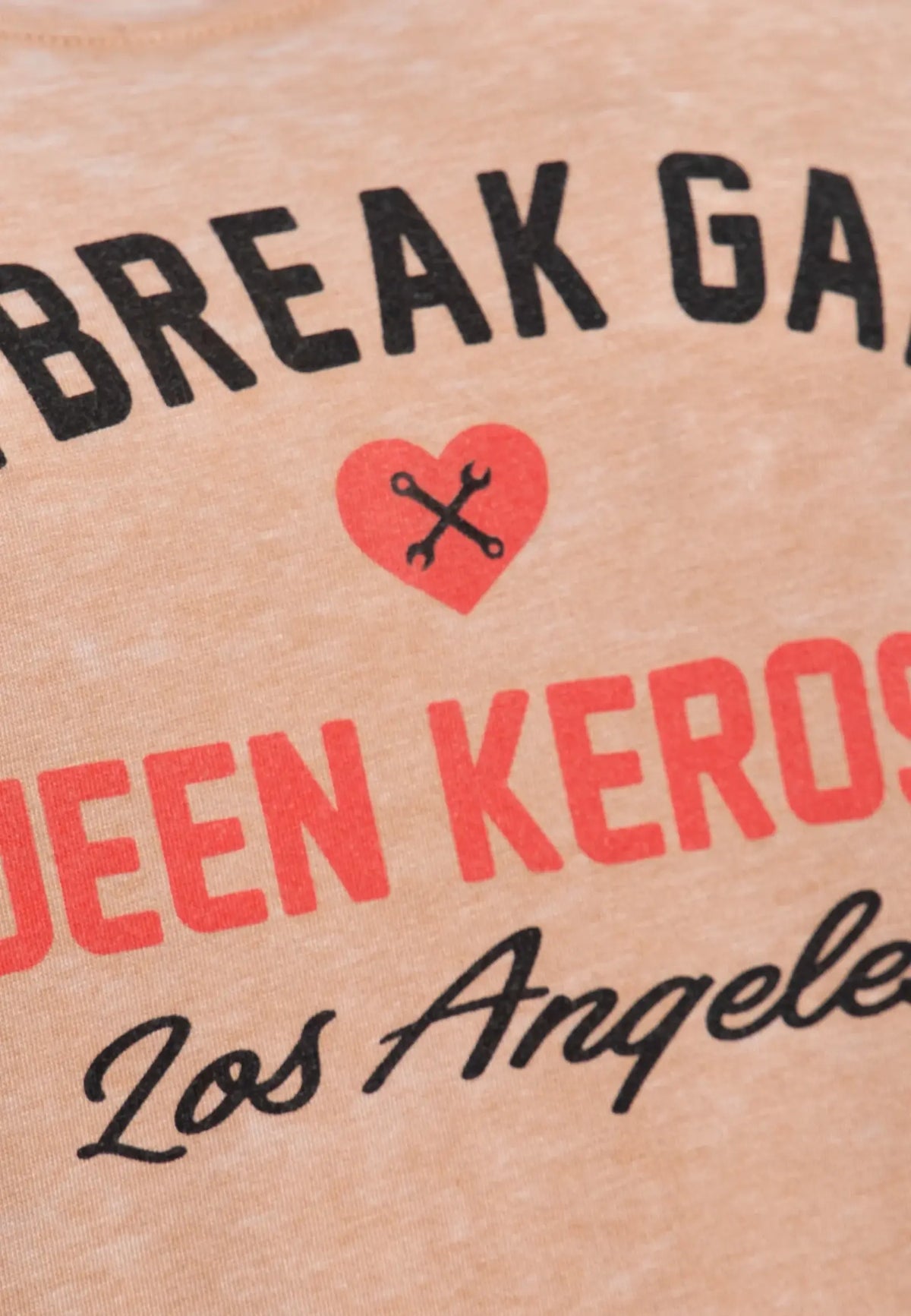 Queen Kerosin Damen Enzym Wash T-Shirt «Heartbreak Garage» MoFa Lounge Künzelsau Hohenlohe Baden Württemberg 4