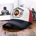 Trucker Cap Heritage – Rot Weiß Blau Harry Damson Collector’s Edition MoFa Lounge Künzelsau Hohenlohe Baden Württemberg 2