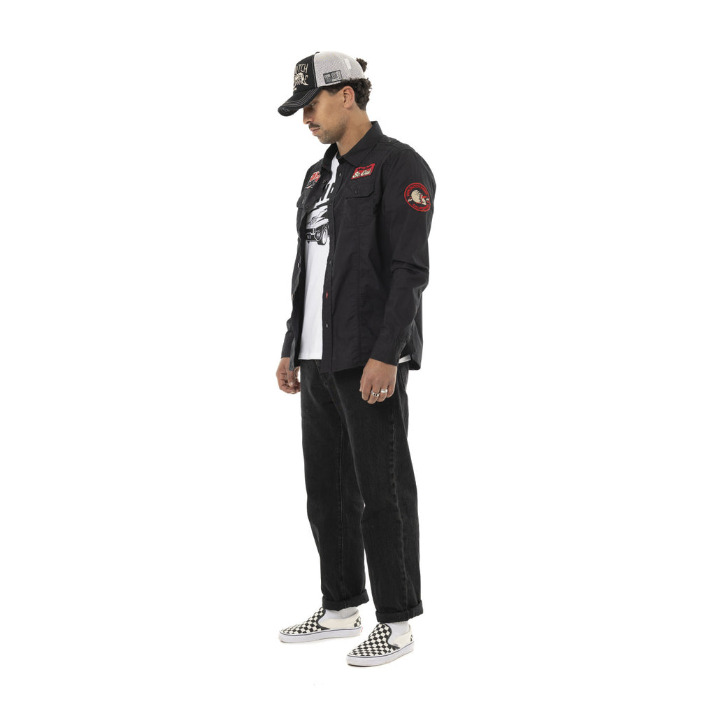 Von Dutch Pick jacket black MoFa Lounge Künzelsau Hohenlohe Baden Württemberg 5