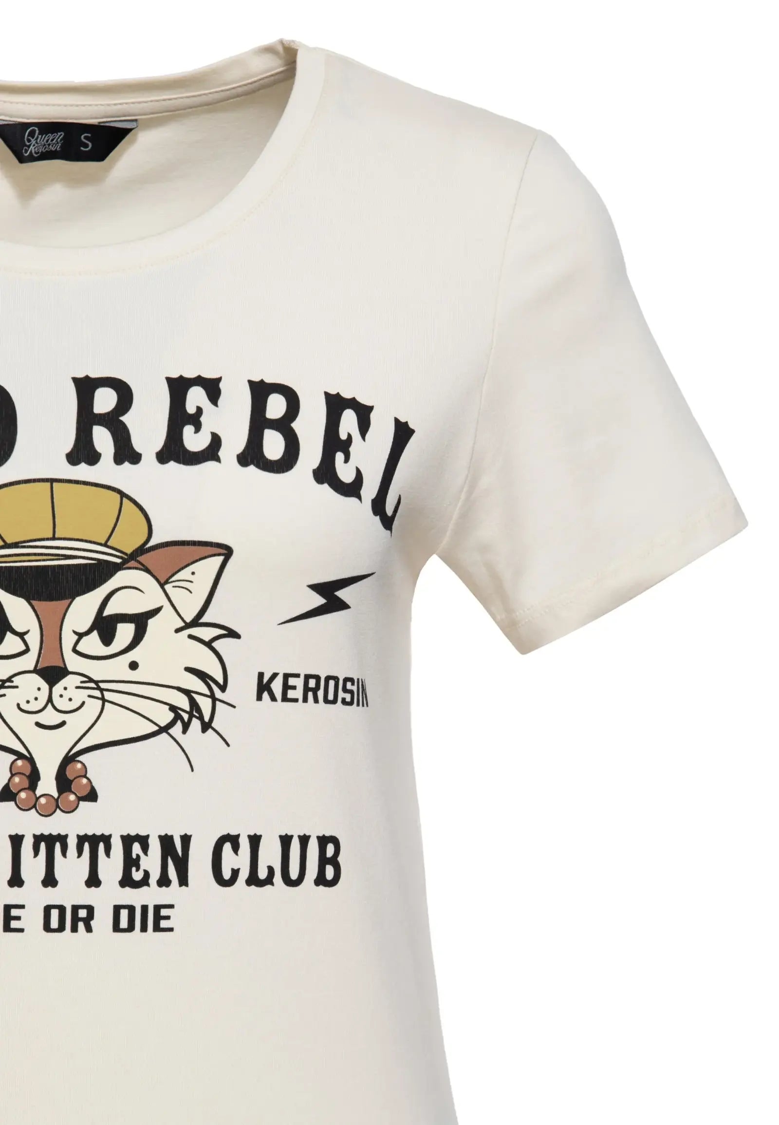 Queen Kerosin T-Shirt «Royal Kitten Club» MoFa Lounge Künzelsau Hohenlohe Baden Württemberg 2