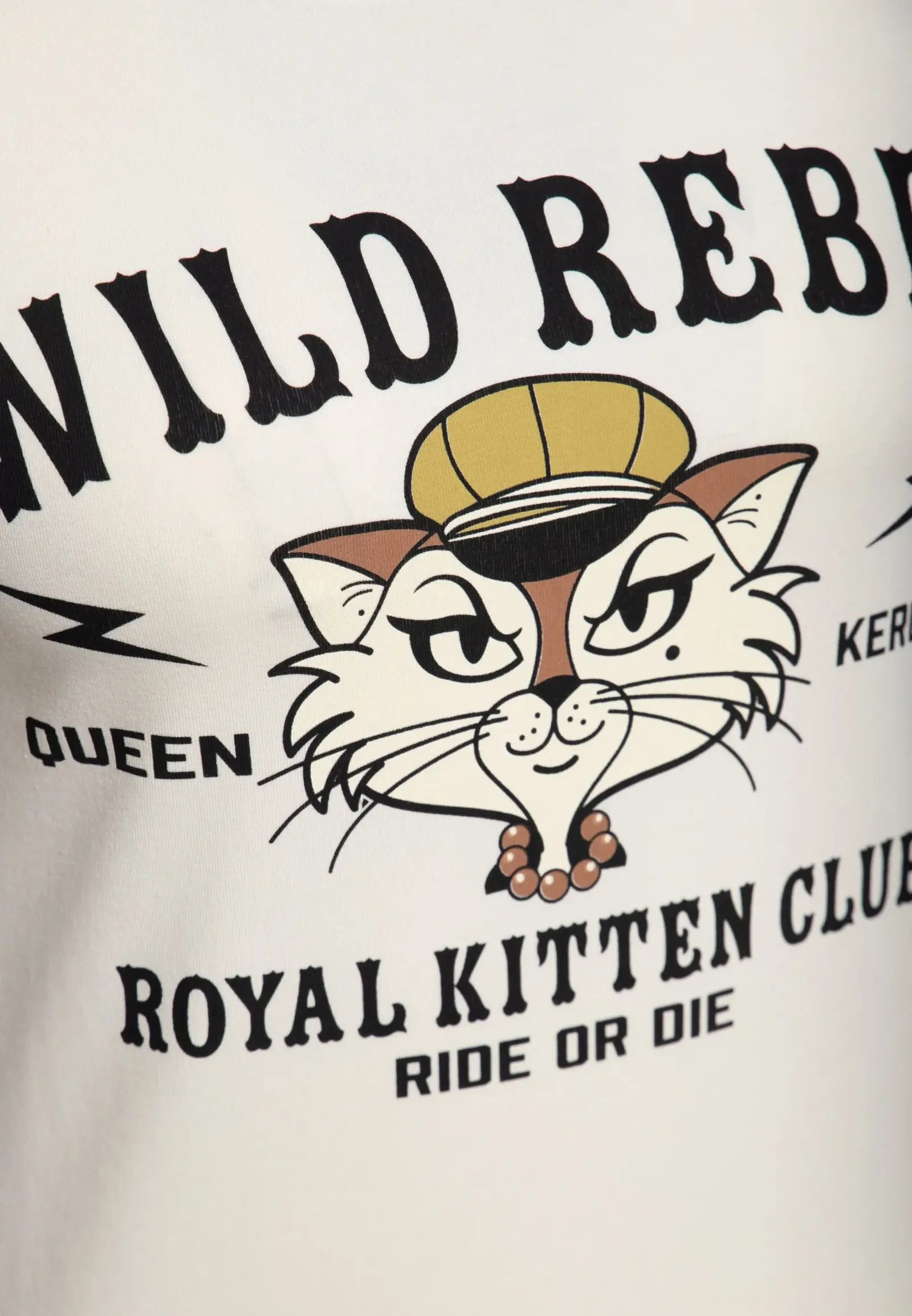 Queen Kerosin T-Shirt «Royal Kitten Club» MoFa Lounge Künzelsau Hohenlohe Baden Württemberg 3