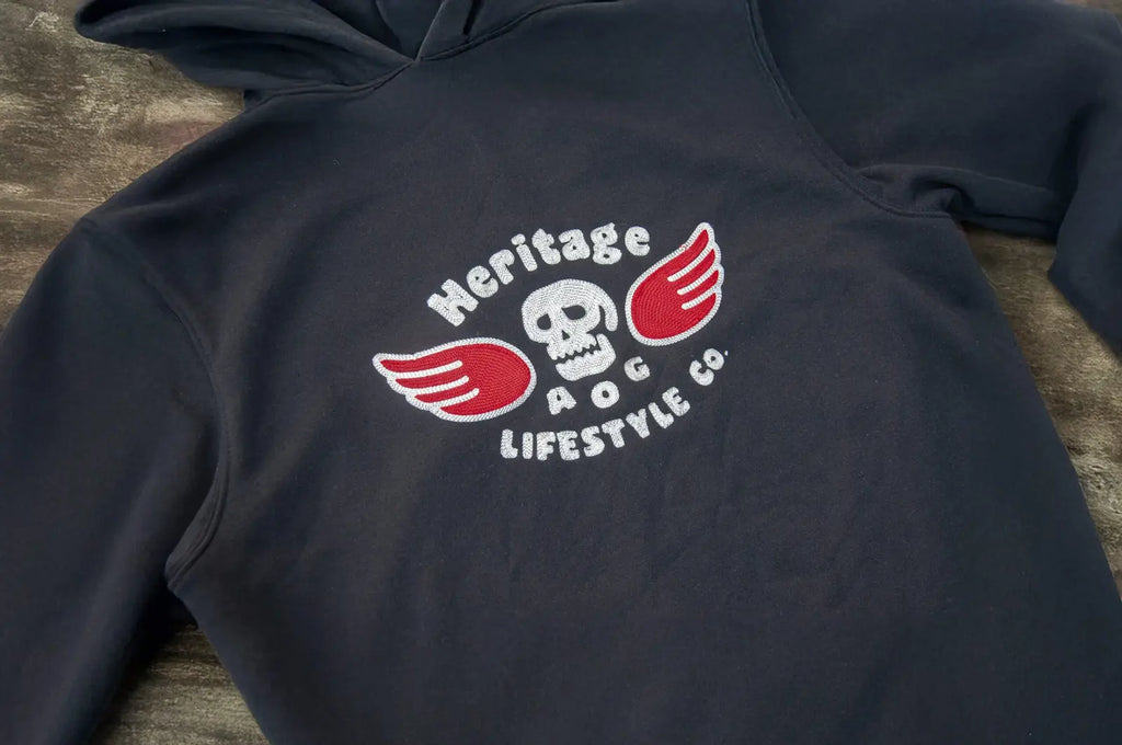 Age of Glory Genuine Zipper Hoodie Black MoFa Lounge Künzelsau Hohenlohe Baden Württemberg 2