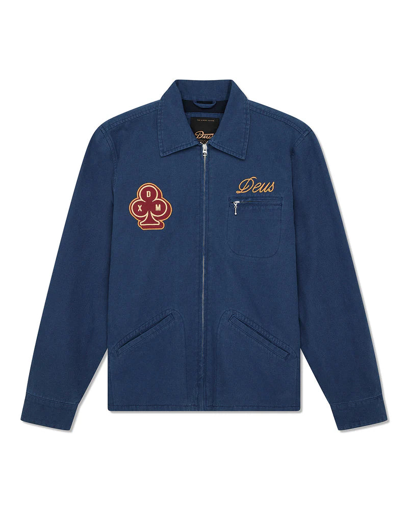 Deus ex Machina-BastoClubJacket-Navy-MoFa Lounge Künzelsau Hohenlohe Baden Württemberg 2