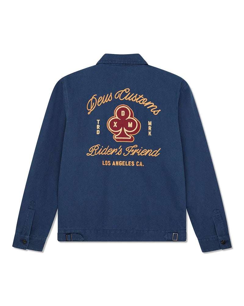 Deus ex Machina-BastoClubJacket-Navy-MoFa Lounge Künzelsau Hohenlohe Baden Württemberg 3
