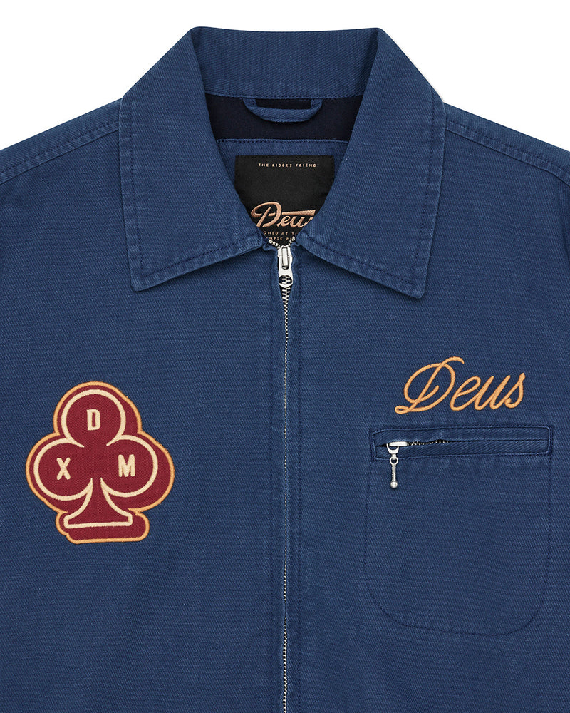 Deus ex Machina-BastoClubJacket-Navy-MoFa Lounge Künzelsau Hohenlohe Baden Württemberg 8