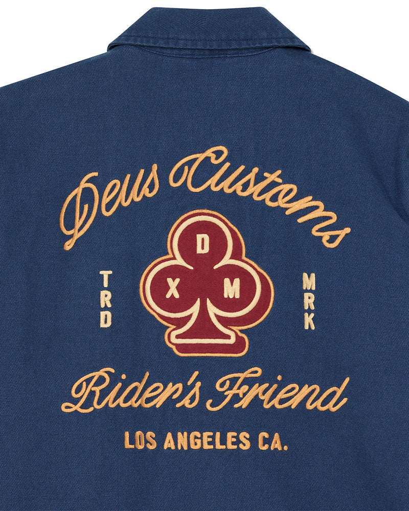 Deus ex Machina-BastoClubJacket-Navy-MoFa Lounge Künzelsau Hohenlohe Baden Württemberg 9