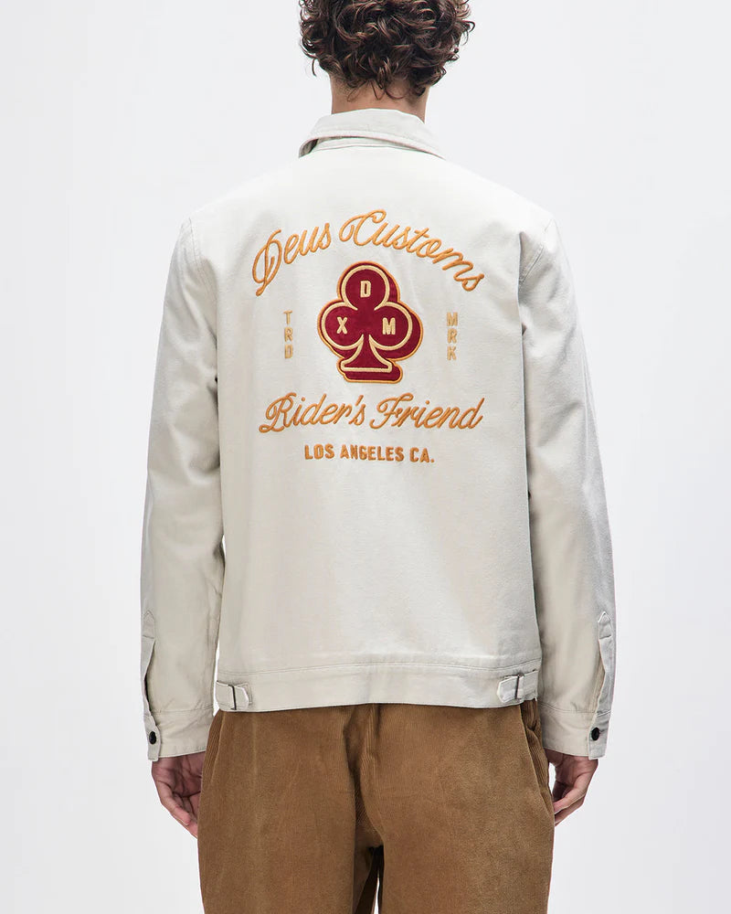 3Deus ex Machina-BastoClubJacket-Naturel-MoFa Lounge Künzelsau Hohenlohe Baden Württemberg 9