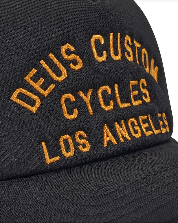 Deus – ex – machina Trucker Cap Citadel Trucker Black MoFa Lounge Künzelsau Hohenlohe Baden Württemberg 1