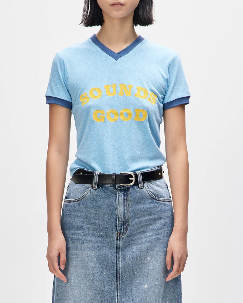 Deus ex Machina Eargasm Tee blau MoFa Lounge Künzelsau Hohenlohe Baden Württemberg