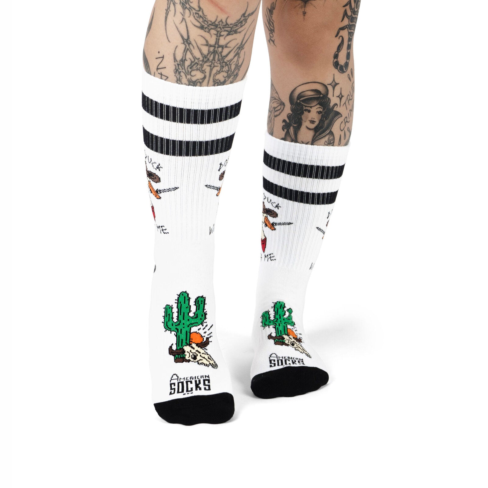 American Socks Don’t duck with me – Mid High MoFa Lounge Künzelsau Hohenlohe Baden Württemberg Motorradbekleidung (1)