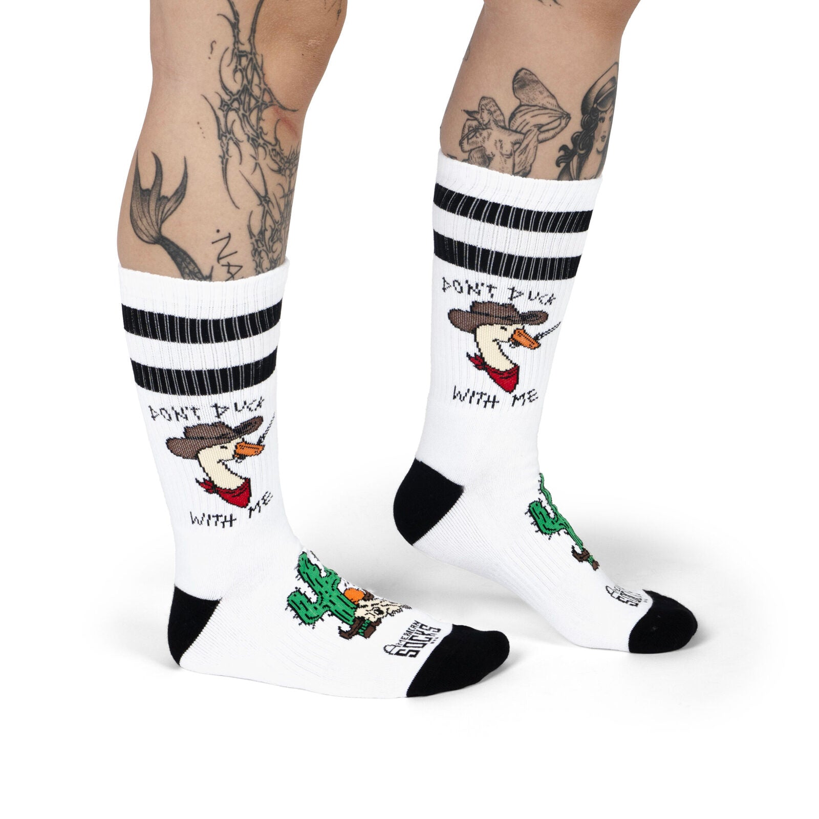 American Socks Don’t duck with me – Mid High MoFa Lounge Künzelsau Hohenlohe Baden Württemberg Motorradbekleidung (4)