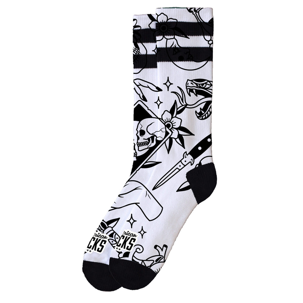 American Socks_Dismal Mofa Lounge Künzelsau Hohenlohe Baden Württemberg Motorradbekleidung (5)