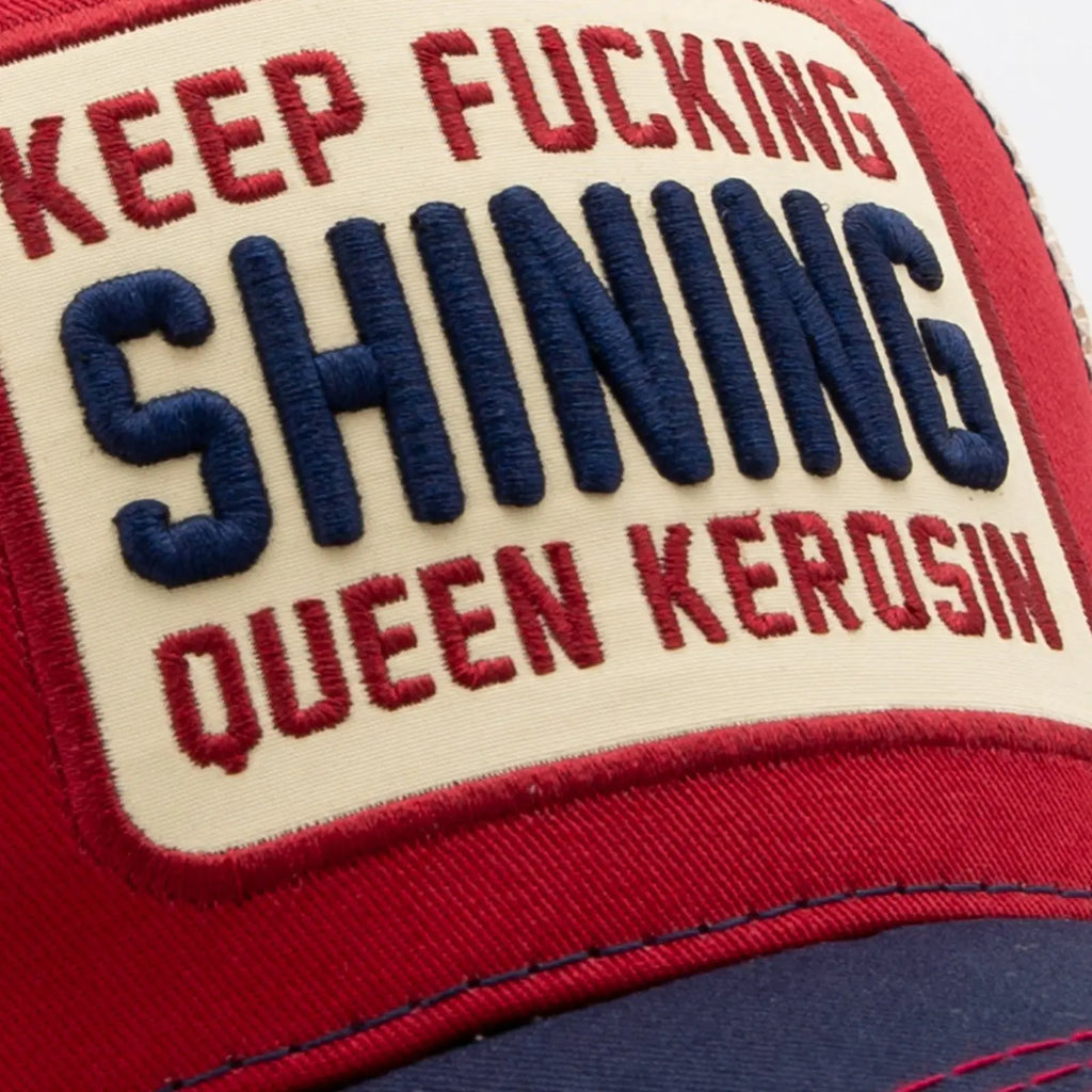 Queen Kerosin Trucker Cap «Keep Fucking Shining» MoFa Lounge Künzelsau Hohenlohe Baden Württemberg 4