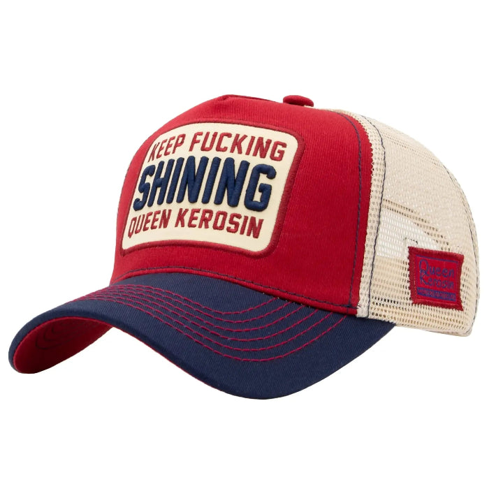 Queen Kerosin Trucker Cap «Keep Fucking Shining» MoFa Lounge Künzelsau Hohenlohe Baden Württemberg