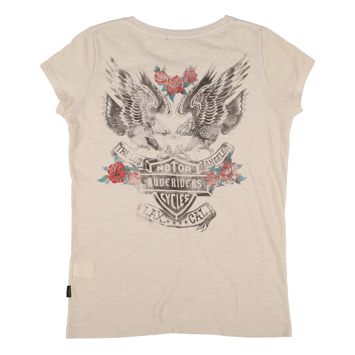 Rude Riders T-Shirt Donna Eagle & Roses Limited Ed. MoFa Lounge Künzelsau Hohenlohe Baden Württemberg
