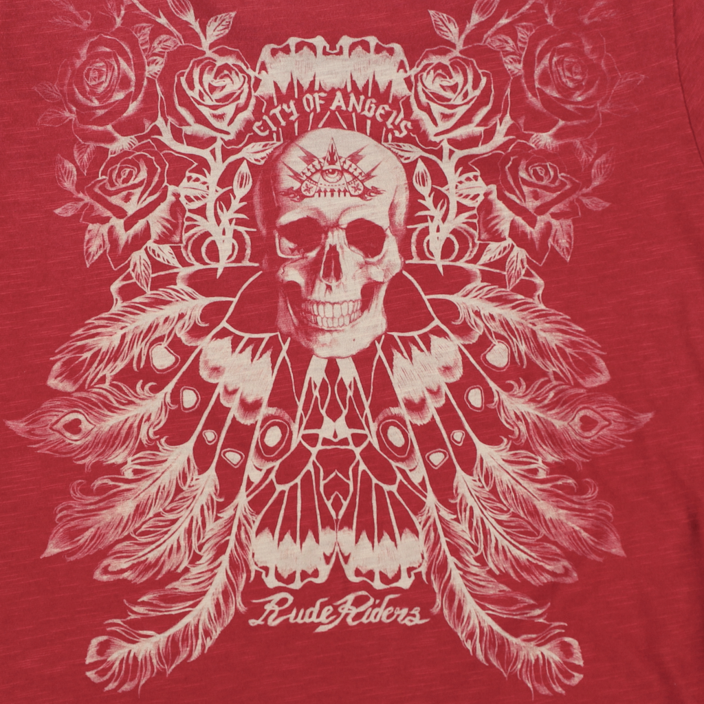 Rude Riders T-Shirt Donna City of Angels Limited Ed. MoFa Lounge Künzelsau Hohenlohe Baden Württemberg 1