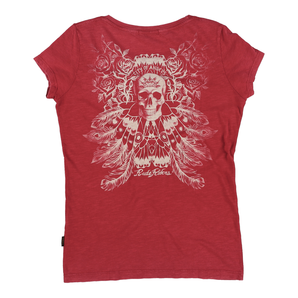 Rude Riders T-Shirt Donna City of Angels Limited Ed. MoFa Lounge Künzelsau Hohenlohe Baden Württemberg