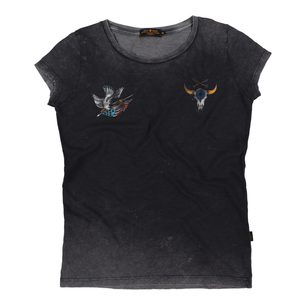 Rude Riders T-Shirt Donna Snake Limited Ed. MoFa Lounge Künzelsau Hohenlohe Baden Württemberg 1
